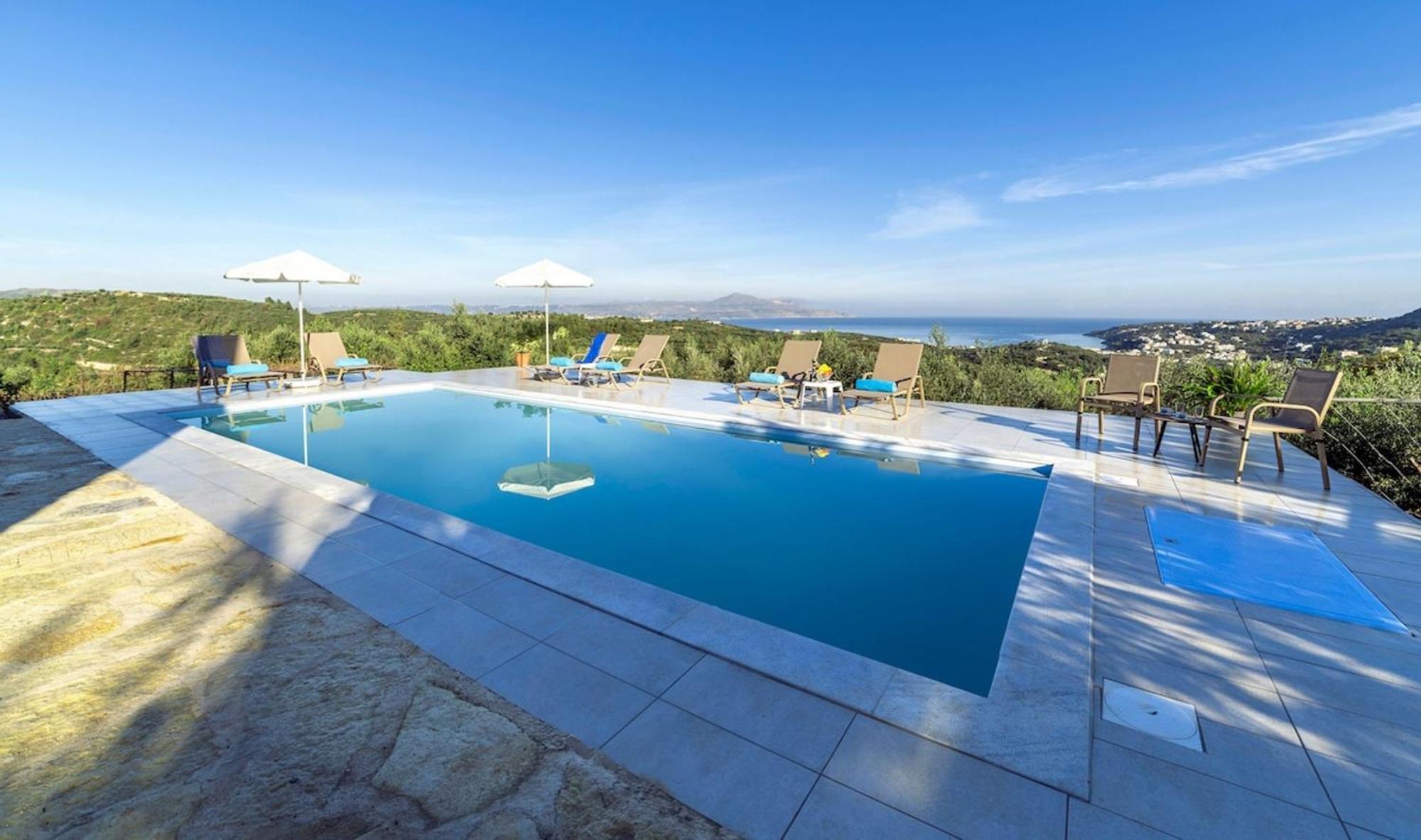 Villa Konstantinos Hilltop Vineyard Escape Almirida Eksteriør billede
