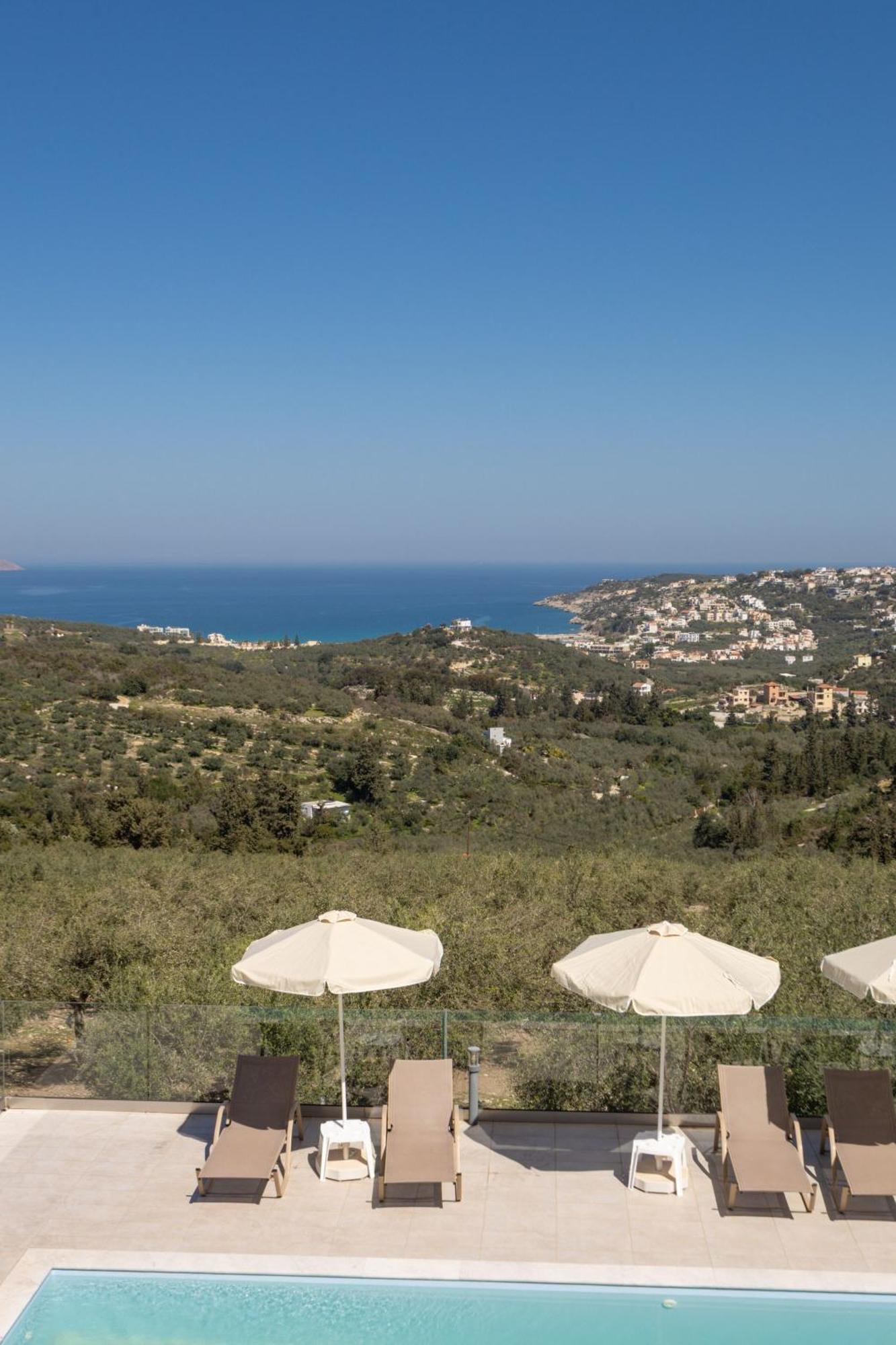 Villa Konstantinos Hilltop Vineyard Escape Almirida Eksteriør billede