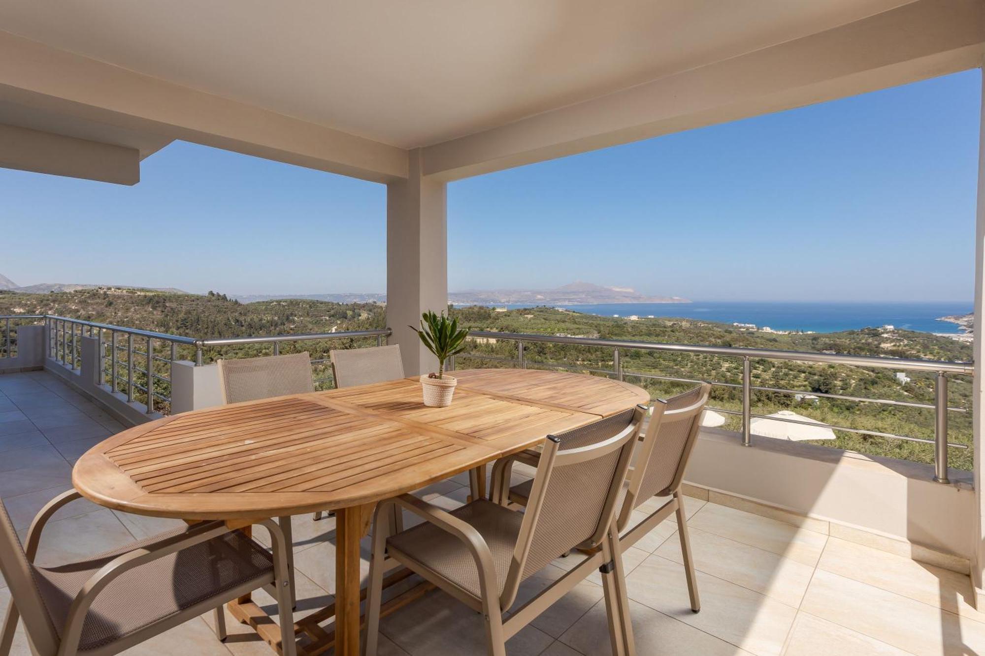 Villa Konstantinos Hilltop Vineyard Escape Almirida Eksteriør billede